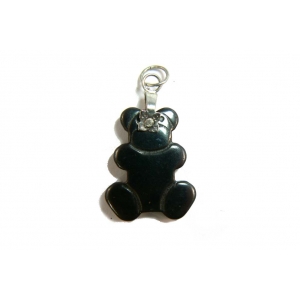 Grey Hematite Teddy-Bear Pendant Grey Hematite Teddy-Bear Pendant